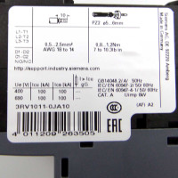 Siemens Leistungsschalter 3RV1011-0JA10 #K2 NOV