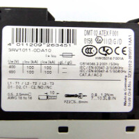 Siemens Leistungsschalter 3RV1011-0DA10 NOV