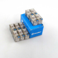 Finder Steckrelais 55.34.9.024.0090 24VDC 7A/250V~ (10Stk.) OVP