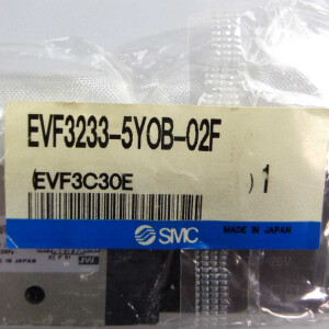SMC Elektromagnetventil EVF3233-5YOB-02F OVP