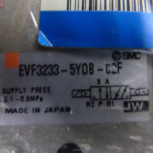SMC Elektromagnetventil EVF3233-5YOB-02F OVP