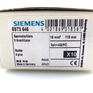 Siemens Stiftsammelschiene 5ST3-646 16mm (3Stk) OVP