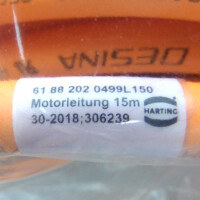 Harting Motorleitung 6188 202 0499L150 15m OVP