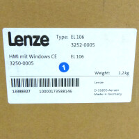 Lenze HMI Bedienpanel EL 106 CAN 3252-0005 Rev.:2C.41 SIE