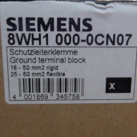 Siemens Schutzleiterklemme 8WH1 000-0CN07 (4Stk.) OVP