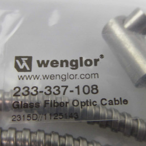wenglor Glasfaserlichtleiter 233-337-108 OVP