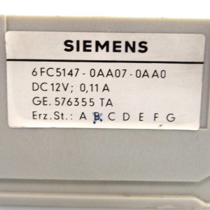 Sinumerik 840C/840CE Lüftereinsatz 6FC5147-0AA07-0AA0 E-Stand:B GEB