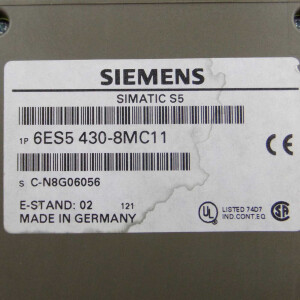 Simatic S5 DI430 6ES5 430-8MC11 NOV