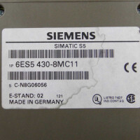 Simatic S5 DI430 6ES5 430-8MC11 NOV