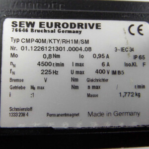 SEW Servomotor CMP40M/KTY/RH1M/SM GEB
