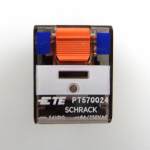 Schrack Relais PT570024 24VDC 6A/250VAC (6Stk.) GEB