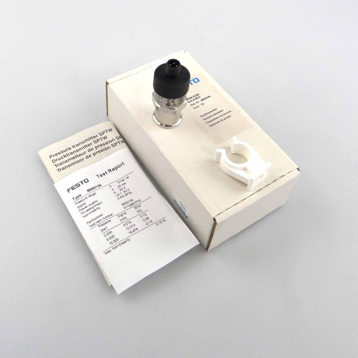 Festo Drucktransmitter SPTW-P10R-G14-A-M12 8000104 OVP