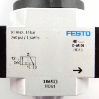 Festo Einschaltventil HE-1/4-D-MIDI 186513 OVP