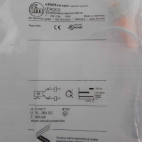 ifm Induktiver Ganzmetallsensor IER203 IEB2002BARKG/AM/SC/0,3M/US/ OVP