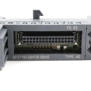 Simatic S7 ET200SP 6ES7 193-6BP20-0BA0 NOV