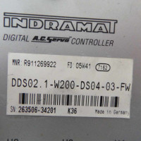 INDRAMAT Servo-Controller DDS02.1-W200-DS04-03-FW R911269922 GEB