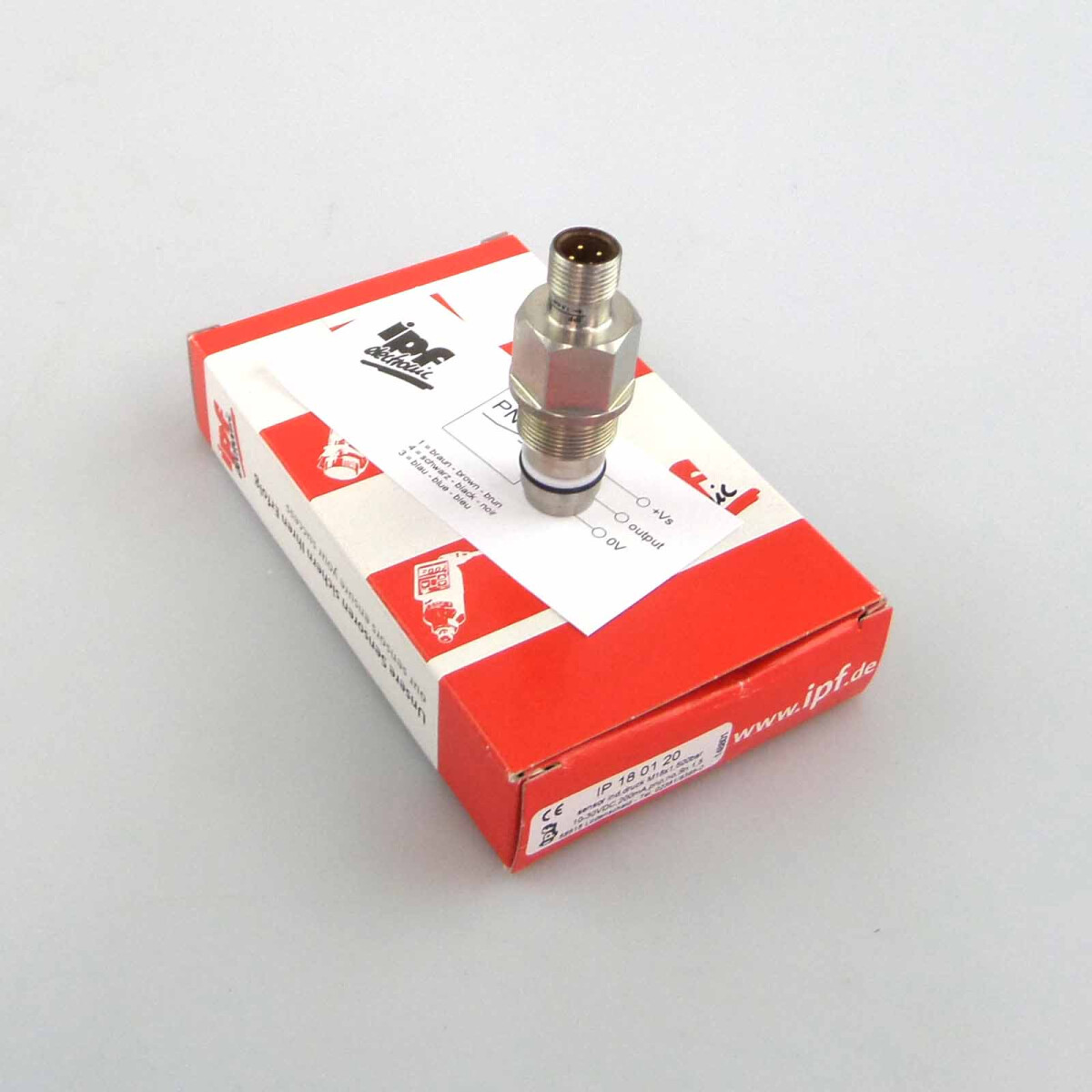 ipf electronic induktiver Sensor IP180120 OVP