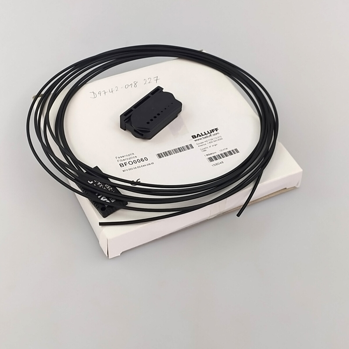 Balluff Faseroptik BFO0060 BFO D22-XA-ED-EAK-250-02 OVP