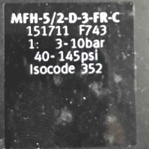 FESTO Magnetventil MFH-5/2-D-3-FR-C 151711 NOV