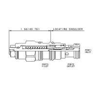 SUN hydraulics Senkbremshalteventil m. Winkelgehäuse CBCALIN-ECU OVP