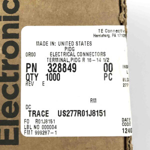 TE Connectivity Ringkabelschuh M12 328849 (1.000Stk.) SIE