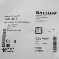 Balluff Magnetfeldsensor BMF0042 BMF 303K-PS-C-2A-SA2-S49-00,2 OVP
