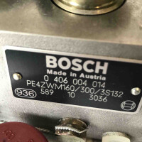 Bosch Einspritzpumpe 0406004014 PE4ZWM160/300/3S132 NOV