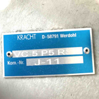 Kracht Zahnrad-Durchflussmesser VC5P5RS NOV