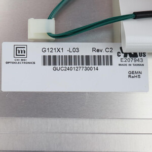 CHI MEI OPTOELECTRONICS TFT-LCD Display 12.1" G121X1-L03 GEB
