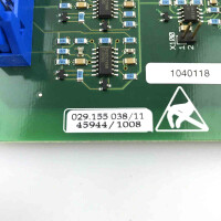 ALSTOM Alspa MD2000 Baugruppe 029.155038/11 GEB