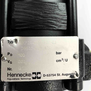 Hennecke Zahnradpumpe QXP24-004R342-03 NOV