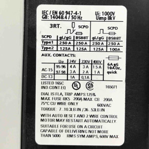 Siemens Überlastrelais 3RU1146-4HB0 GEB