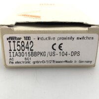 ifm electronic Induktiver Sensor II5842 IIA3015BBPKG/US-104-DPS OVP