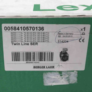 BERGER LAHR Servomotor SER31117/4L7SS0CO 0058410570136 OVP