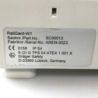 Dräger Gaswarnzentrale RailGard-W1 SC00013 NOV
