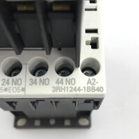 Siemens Hilfsschütz 3RH1244-1BB40 GEB