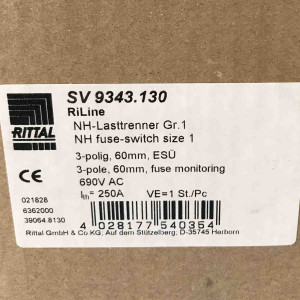 RITTAL NH-Lasttrenner Gr.01 SV9343.130 OVP