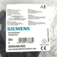 Siemens Anschlussdose 8WD4308-0DD (5Stk.) OVP
