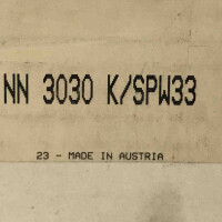 SKF Kugellager Zylinderrollenlager NN 3030 K/SPW33 OVP