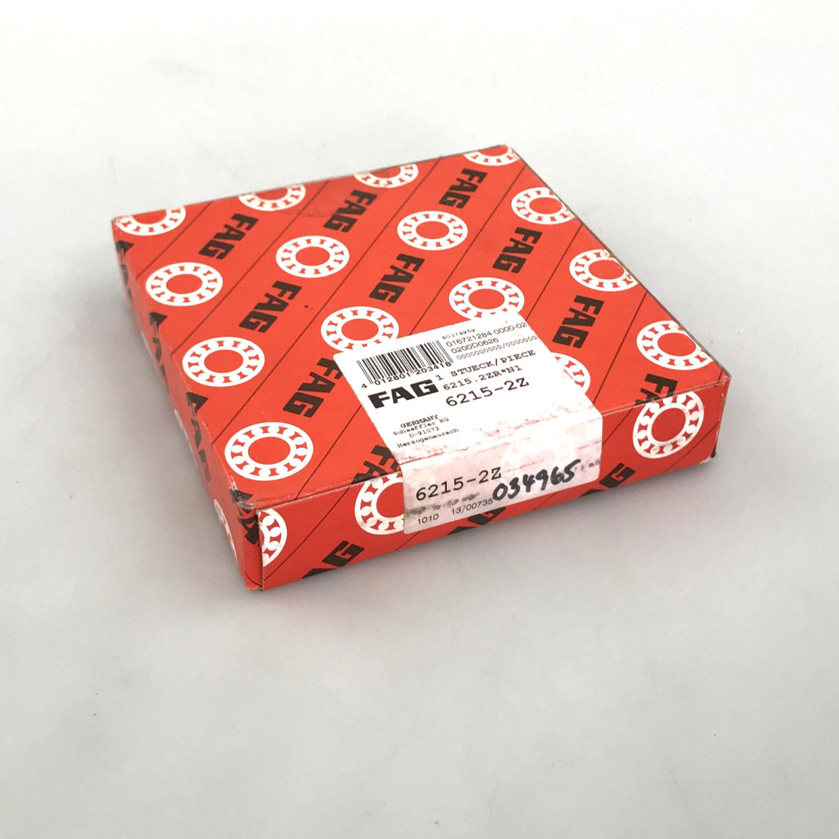 FAG Kugellager Rillenkugellager 6215-2Z OVP