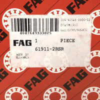 FAG Kugellager Rillenkugellager 61911-2RSR OVP