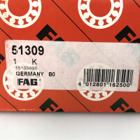 FAG Kugellager Rillenkugellager 51309 OVP