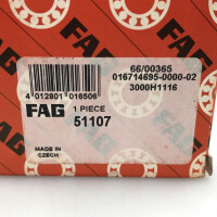 FAG Kugellager Rillenkugellager 51107 OVP