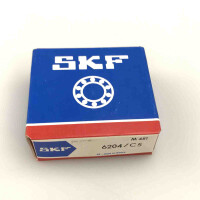 SKF Kugellager Rillenkugellager 6204/C5 (3Stk.) OVP