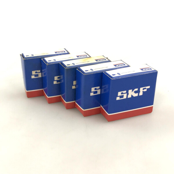 SKF Kugellager Rillenkugellager 6201-2Z (5Stk.) OVP