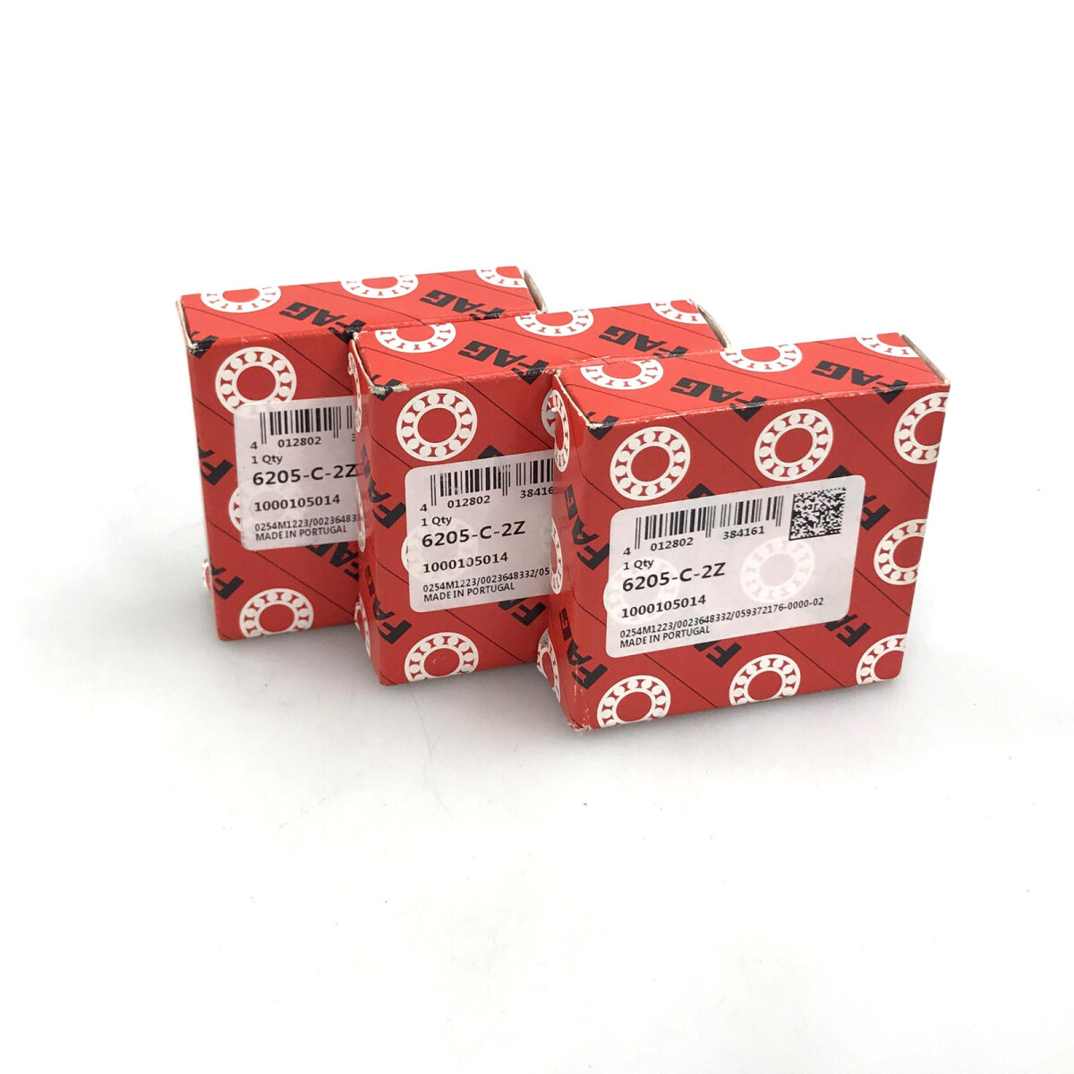 FAG Kugellager Rillenkugellager 6205-C-2Z (3Stk.) OVP