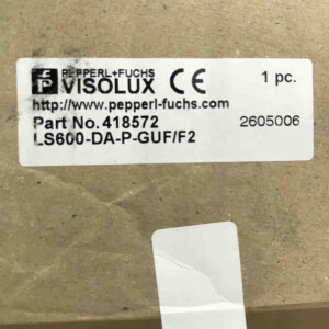 Pepperl+Fuchs VISOLUX Datenlichtschranke LS600-DA-P-GUF/F2 418572 OVP