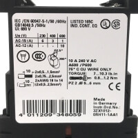 Siemens Hilfsschütz 3RH1122-1AK60 GEB