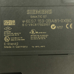 Simatic S7 ET200M 6ES7 153-2BA81-0XB0 E-Stand:02 GEB