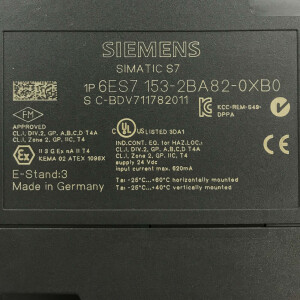 Simatic S7 ET200M 6ES7 153-2BA82-0XB0 E-Stand:03 GEB
